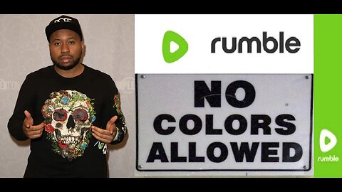 Blacks NOT Allowed on RUMBLE According to Negro Wrangling Liberals Reacting to DJ Akademiks Deal