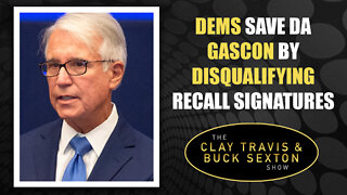 Dems Save DA Gascon by Disqualifying Recall Signatures