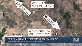 Deadly gamble: Crashes and deaths increase on US 93, highway to Las Vegas