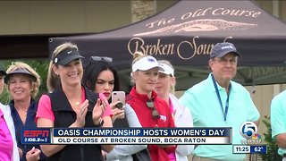 Oasis Championship hosts Women's Day