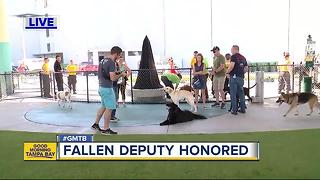 Fallen Deputy honored with dog park under Selmon Expressway