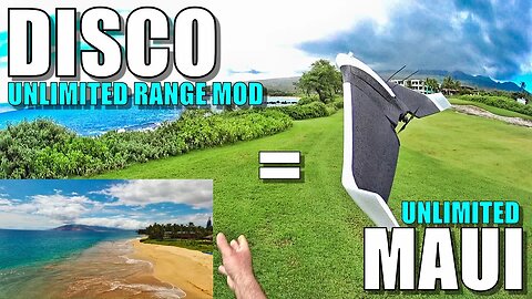 Parrot DISCO Ultimate Mods = Unlimited MAUI Hawaii BEACHES! 😱😍