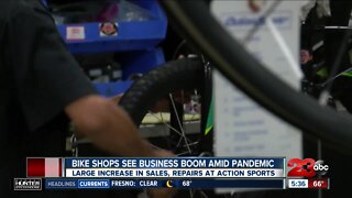 Bike shops see business boom amid pandemic