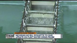 Update on Flint water crisis probe expected today