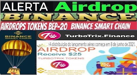 [ Airdrop TurboTrix ] Ganhe 500 Token TTF ($5) | Referido 100 TTF ($1) | Dist 8/6/2021 | Home Office