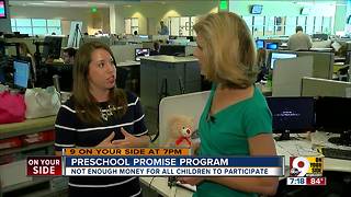 Not enough money for all children in Preschool Promise