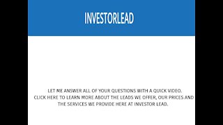 Real Estate Leads