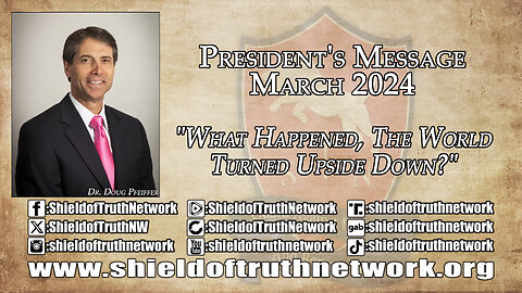 March President's Message: "What Happened, The World Turned Upside Down?"