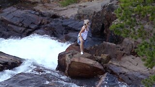 Tahoe Spring-Waterfalls-Chainsmokers & Coldplay 'Something Just Like This'-Glen Alpine Falls