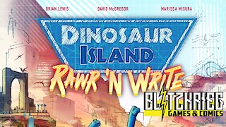 Dinosaur Island: Rawr 'n Write Kickstarter Unboxing