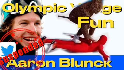 Fun at the Beijing Winter Olympics - Aaron Blunck blocked on Twitter (Deutsche Untertitel)