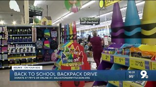 Salvation Army launches KGUN, Fry's-sponsored school supplies drive