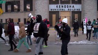 Jacob Blake's family, supporters call for firing of Kenosha police officer