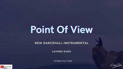 Dancehall Riddim Instrumental 2022 "Point Of View"