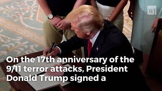 President Trump Signs Proclamation to Officially Create ‘Patriot Day 2018’