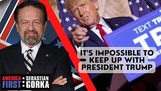 It's impossible to keep up with President Trump. Kash Patel with Sebastian Gorka on AMERICA First