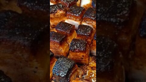 CHICHARRON PORK BELLY BURNT ENDS (REDUX) | ALL AMERICAN COOKING @CHEFCUSO #tryagain #porkbelly