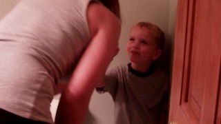 A Toddler Plays a Potty Training Prank On Mom