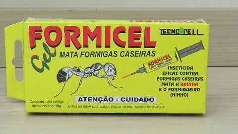 Inseticida Formicel Mata Formigas Caseiras 10 g