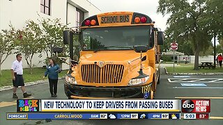 New technology to keep drivers from passing buses