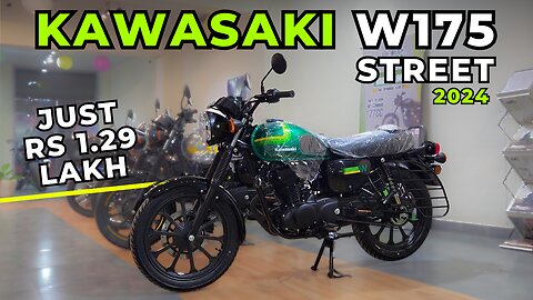 2024 Kawasaki W175 Street - Detailed Review | Cheapest Kawasaki in India 😲 #kawasakiw175