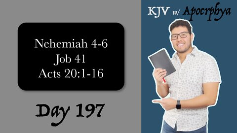 Day 197 - Bible in One Year KJV [2022]