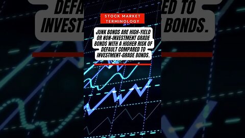 Junk Bonds: High Risk, High Reward? #JunkBonds #Investing #HighYield