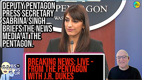 Deputy Pentagon Press Secretary Sabrina Singh briefs the news media at the Pentagon.