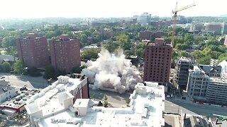 VIDEO: Building imploded at Vanderbilt University campus