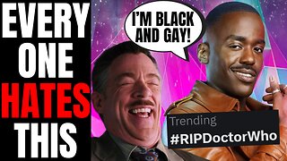 Gay Black Doctor Who Gets DESTROYED | Woke Star Says He's A Victim And It's EASY For White People