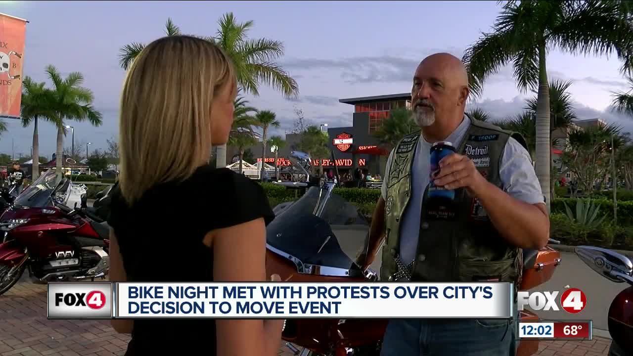 Bike Night location change fires up protesters