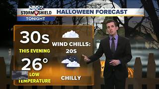 Coldest Halloween in 21 years