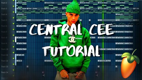 HOW TO MAKE MELODIC UK DRILL BEAT FOR CENTRAL CEE! (FL STUDIO TUTORIAL) Ep. 8