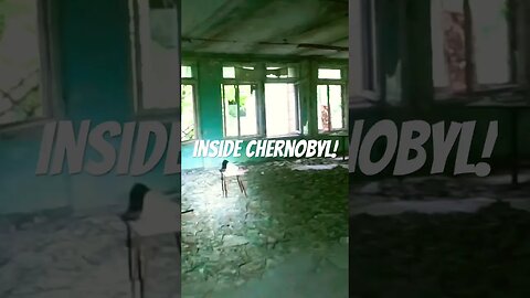 Elementary school FULL of gas masks! Inside Chernobyl!! #travel #explore #urbex #shorts #short