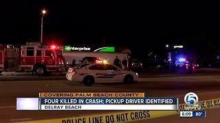 4 killed in Delray Beach crash