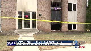 Several Residents Displaced after Ellicott City Apartment Fire