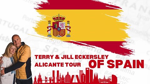 Ps TERRY & JILL ECKERSLEY ALICANTE SPAIN 🇪🇸 TOUR 23 - RIVER NETWORK TV