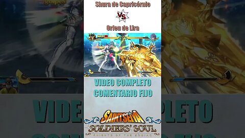 Shura de Capricórnio Vs. Orfeu de Lira #shorts #shorts #saintseiya #cdz #saintseiyaomega #saintseiy