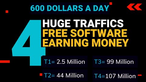 Free Software For Earning Money, MAKE 600 Dollars A DAY, Autopilot Money Making System Free