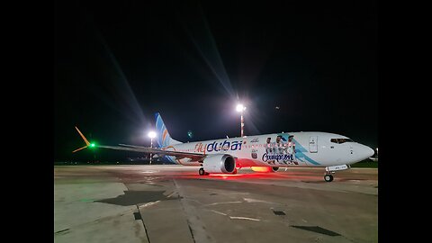 Boeing 737 MAX 8 FlyDubai Argentina Campeon 2022