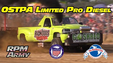 Limited Pro Diesel Truck Pulling Hartford Fair OSTPA