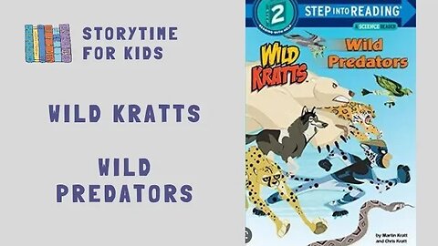 The Wild Kratts 🐻‍❄️ Wild Predators 🐺 STEP INTO READING • Read Along @storytimeforkids123
