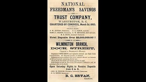 DAC-The Freedman's Bank Scandal: A Tale of Betrayal and Injustice