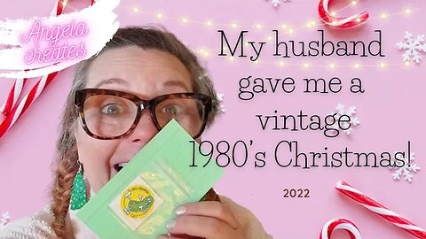 CHRISTMAS VLOG 1. LETS EXPLORE MY 1980’s VINTAGE CHRISTMAS! THINGS I NEVER HAD AS A KID!