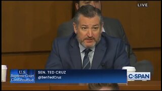 Sen Cruz Calls Out Democrats For ‘Gutter’ Treatment of Past SCOTUS Nominees