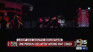 DPS: One dead following wrong-way crash on SR-202 near Elliot