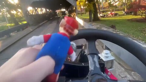 HHM Movie: Mario Goes to Cedar Point - Driving the Cadillac Cars Ride | POV