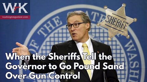 When the Sheriffs Tell the Governor to Go Pound Sand Over Gun Control