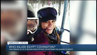 $25,000 cash reward offered for tips leading to arrest in murder of Egypt Covington