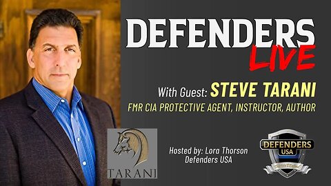 Steve Tarani, Former CIA Protective Agent Reveals Your Most Powerful Weapon to Keep Yourself Safe